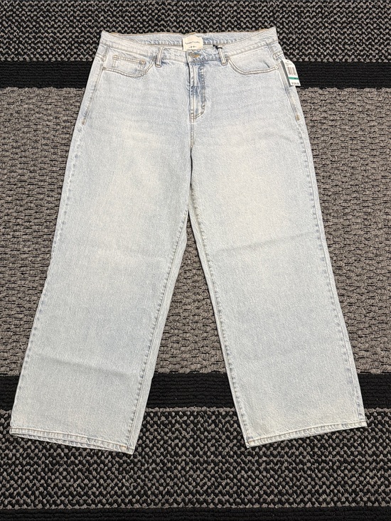 Habitual Denim - Habitual Hollis High Rise Wide Leg Jeans Sz 16 Light Wash Casual Classic NWT